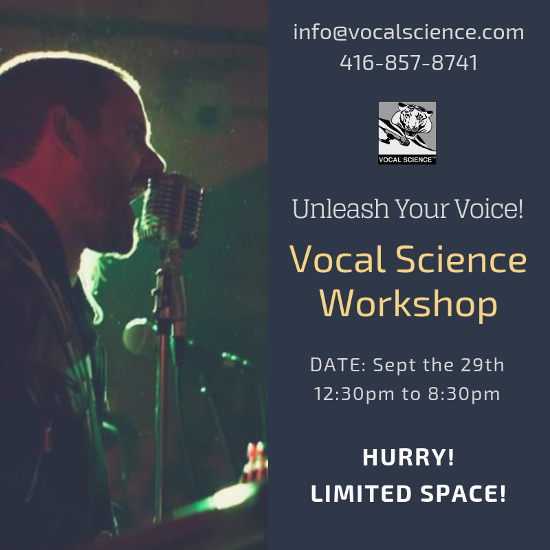 Vocal Workships - Vocal Science - Sep 29 2019